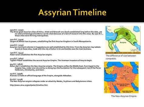 ancient assyrian empire timeline